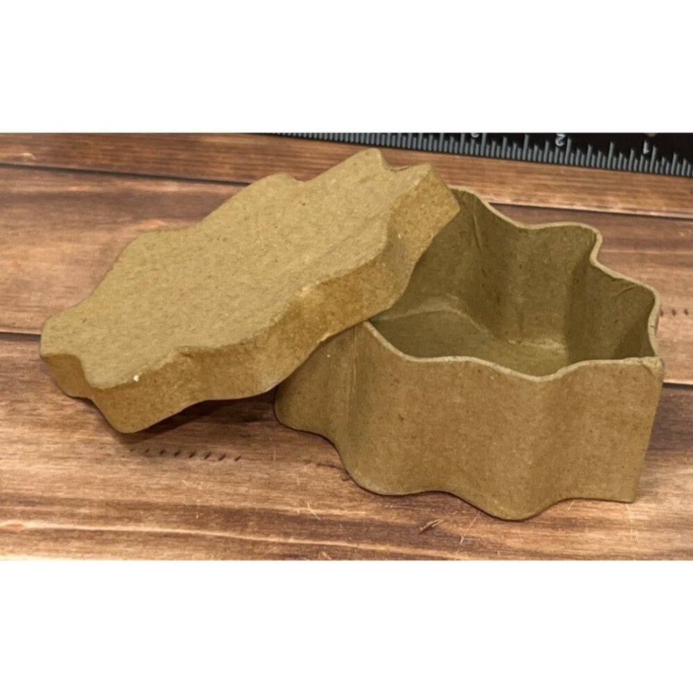 Creatology Autumn Leaf Paper Mâché Boxes Set Of 4 Fall DIY Craft